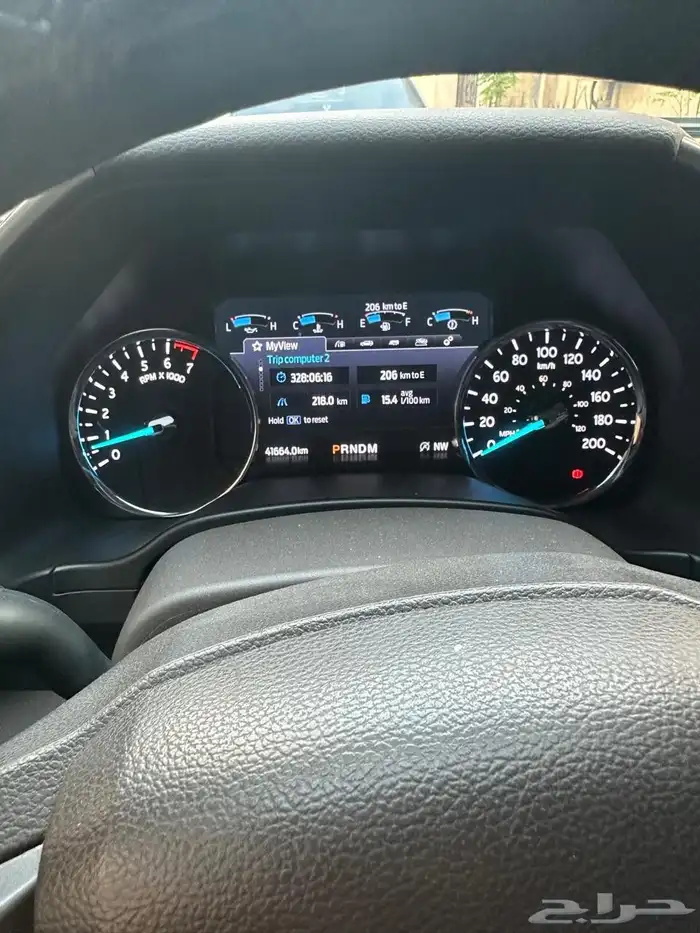 فورد اكسبديشن 2021 اسود مراتب جلد من المالك الاول مباشرة 5