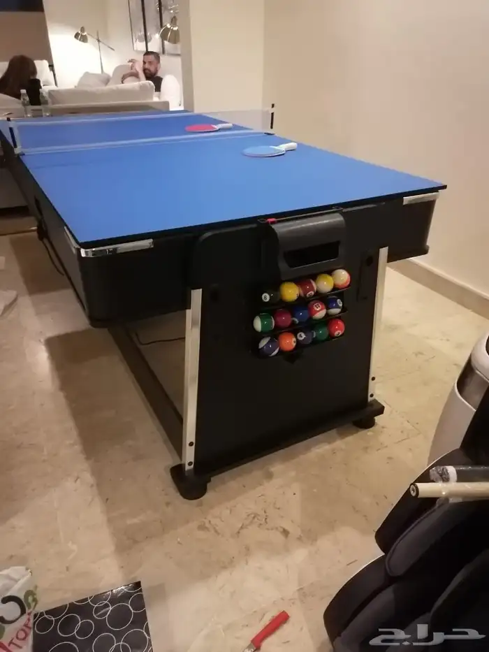 هوكي إلكتروني بمقاسات متعددة وألعاب تنس بلياردو فرفيره جديد 5