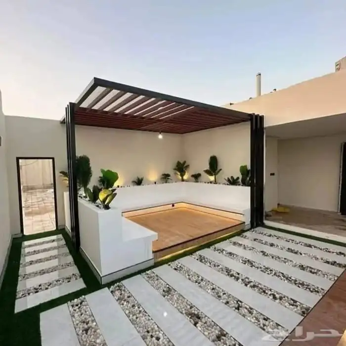 تصميم وتنسيق الحدائق بالاحساء 1