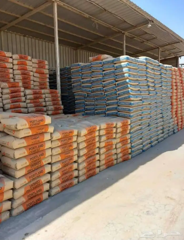 مبسط مواد بناء رمل سمنت بلك غرا دفان زيرو بحص بندوره زيرو 3