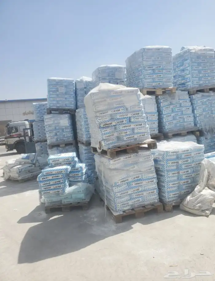 مبسط مواد بناء رمل سمنت بلك غرا دفان زيرو بحص بندوره زيرو 7