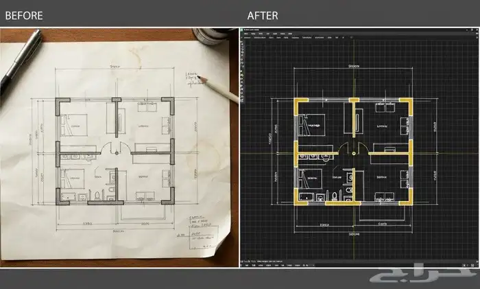 رسم مخططات أوتوكاد 0
