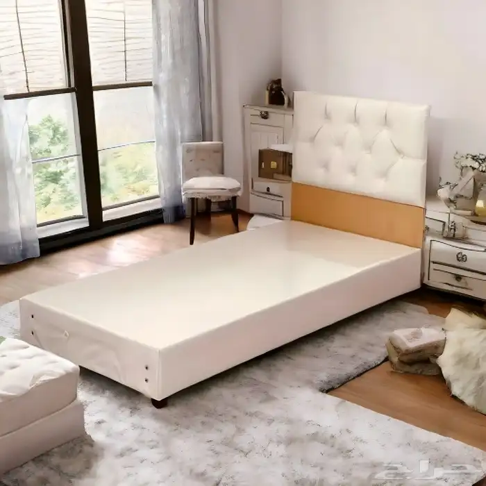 سرير بوكس خشبي جديد 1