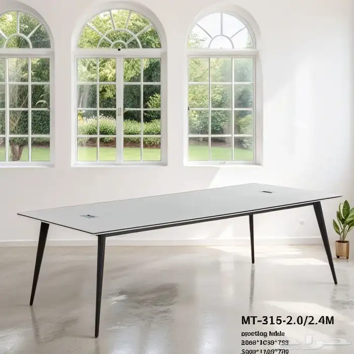 مكتب بارتيشن ثنائي ابيض مكتب بارتيشن رباعي ابيض اثاث مكتبي 12