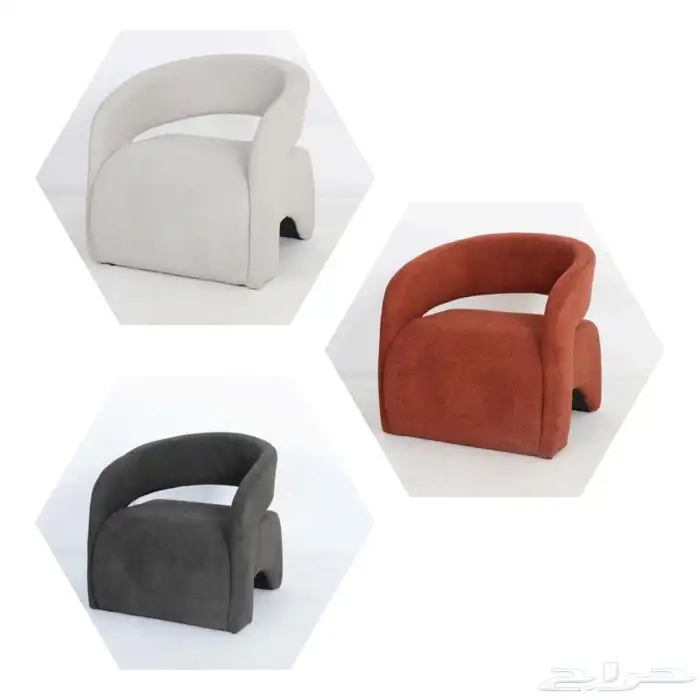 كرسي مفرد بتصميم مميز 0