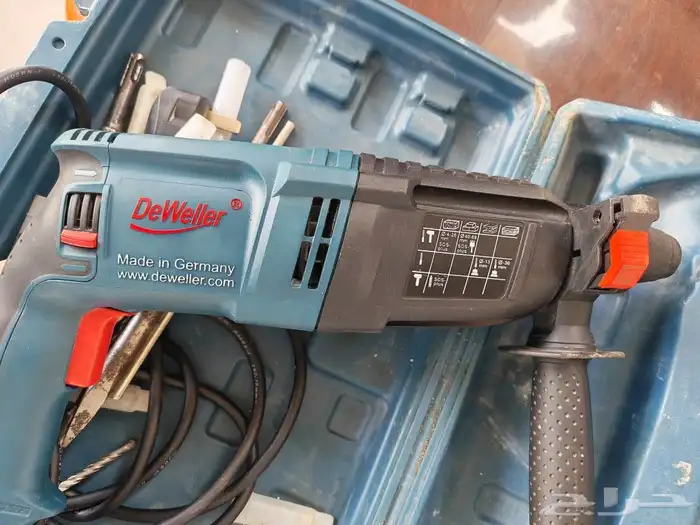 دريل الماني اصلي مع طقم مفاتيح الماني 0