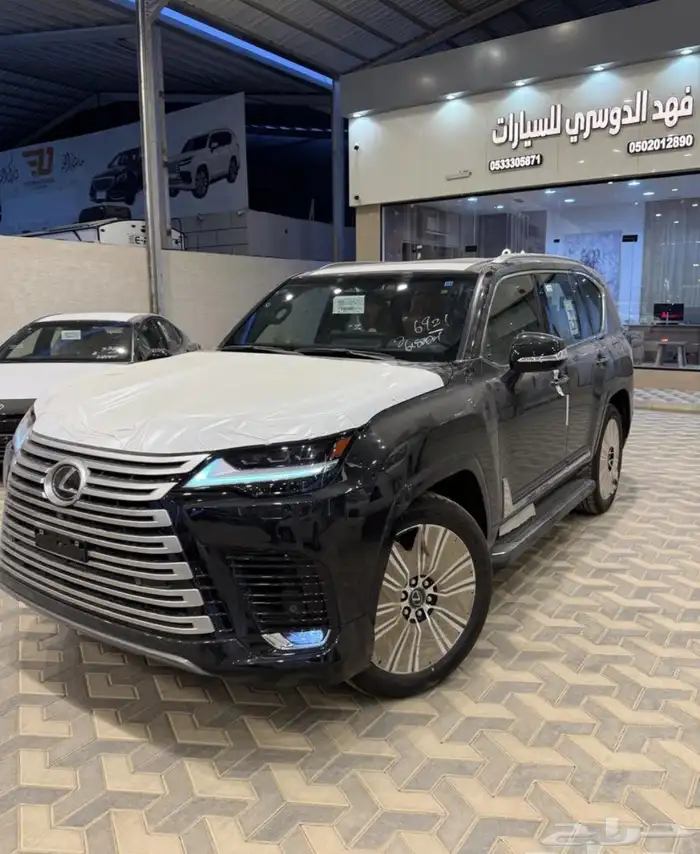 لكزس LX600 BB سعودي ابيض دخليه اسود داخليه جملي ( 2025 ) 1