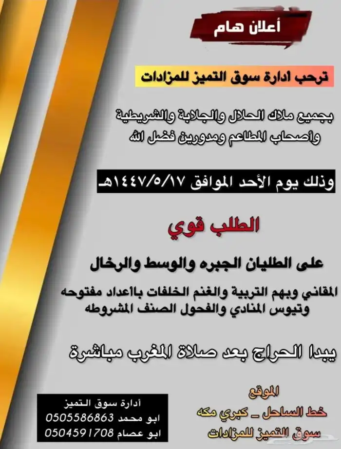 التميز للمواشي 0