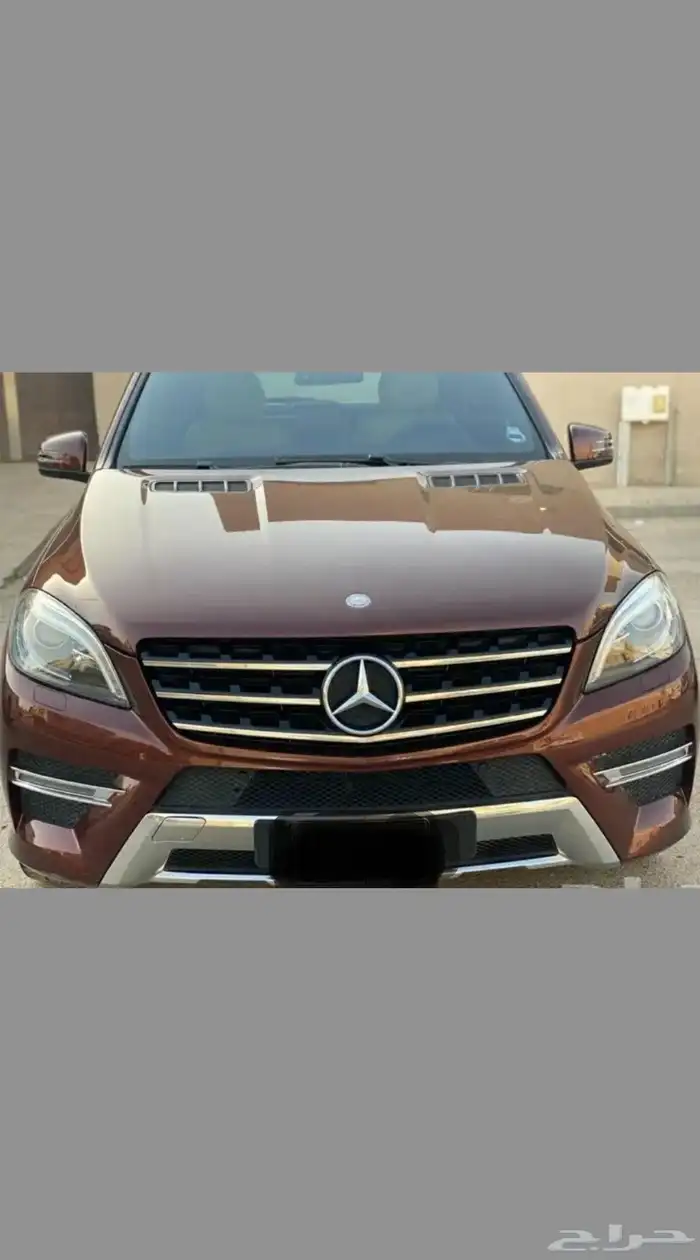 اسطبات خلفية وشبك امامي مرسيدس ML اصلي وكاله 1