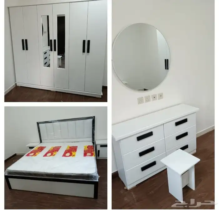 غرف نوم جديده بسعر المصنع التوصيل والتركيب مجانا 6