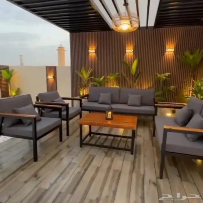 عشب جداري وبديل الخشب 3