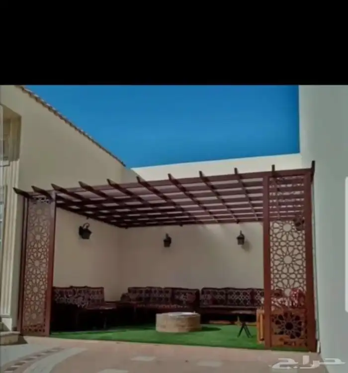 برجولات نحن نقدم خدمة توريد وتركيب العشب الصناعي الجذاب والم 5