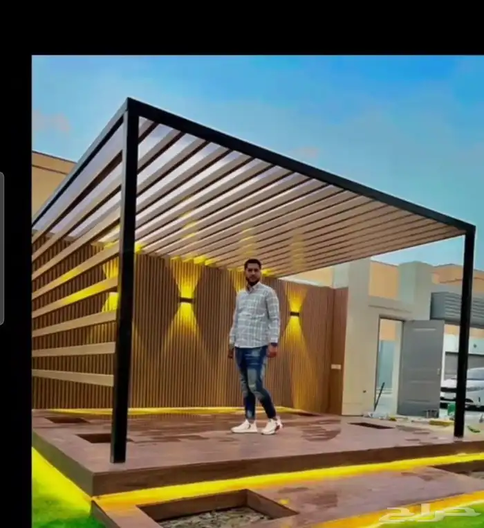 برجولات نحن نقدم خدمة توريد وتركيب العشب الصناعي الجذاب والم 2