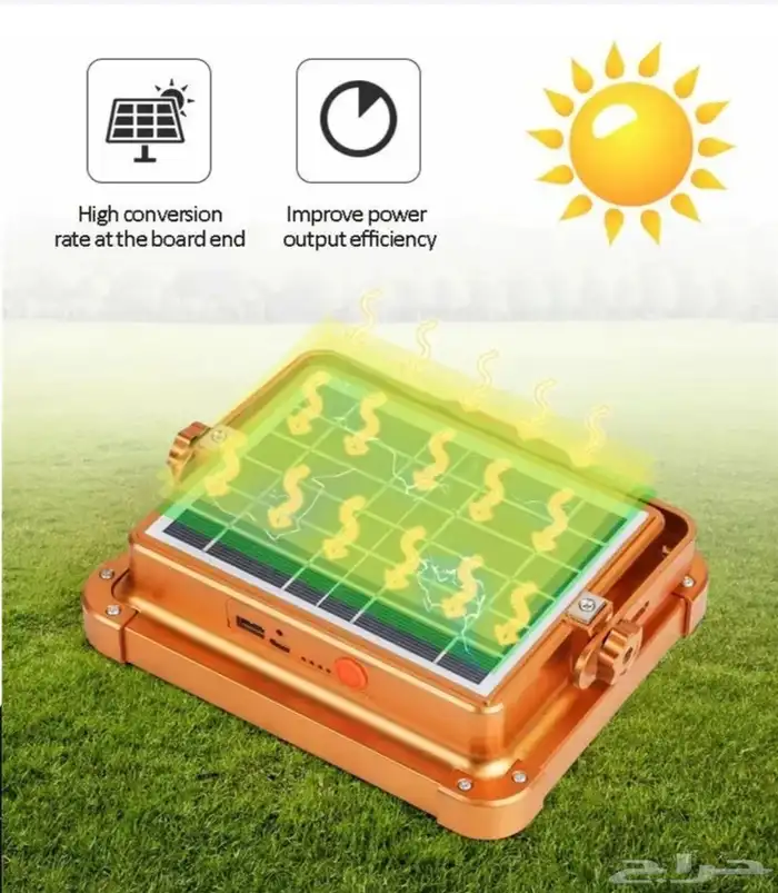 كشاف للرحلات والتخييم يشحن بلطاقه الشمسية 3