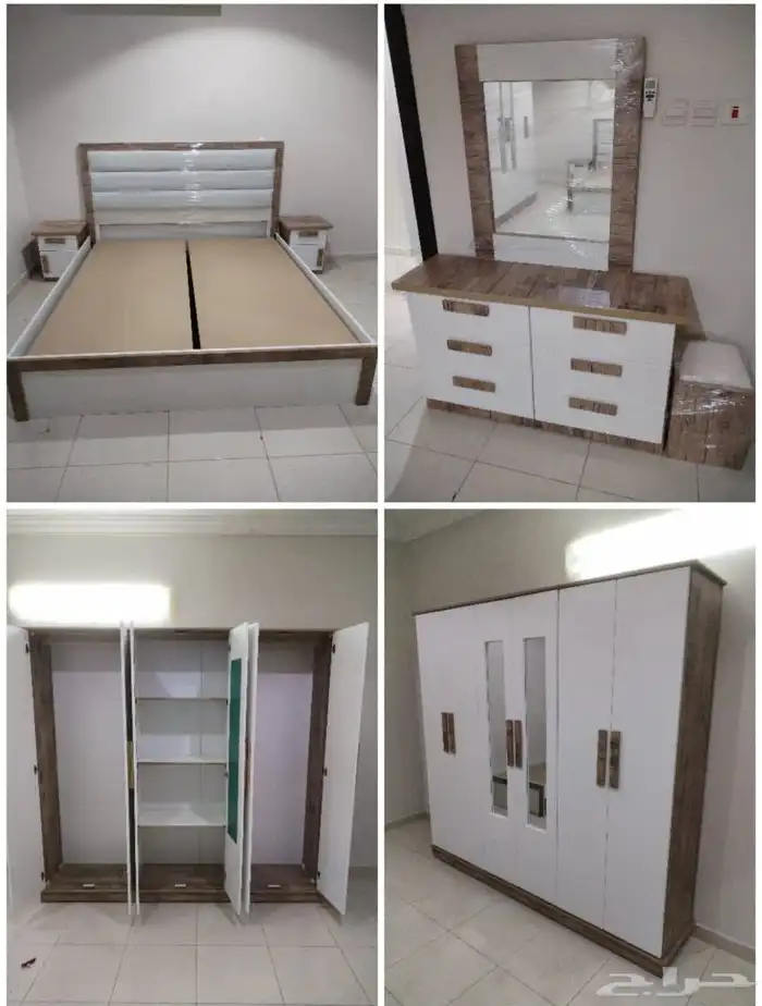 غرف نوم جديده بسعر المصنع التوصيل والتركيب مجانا 7