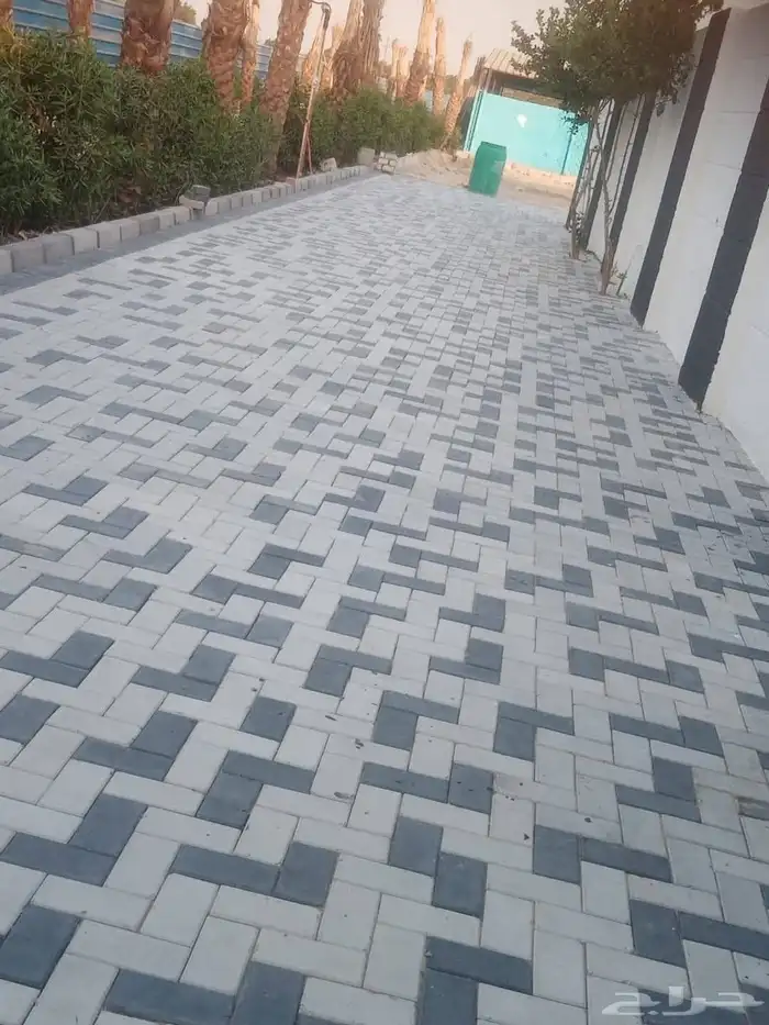 ابو ادهم مقاول بندورات وانترلوك شغل مخططات وحدائق أحواش 0