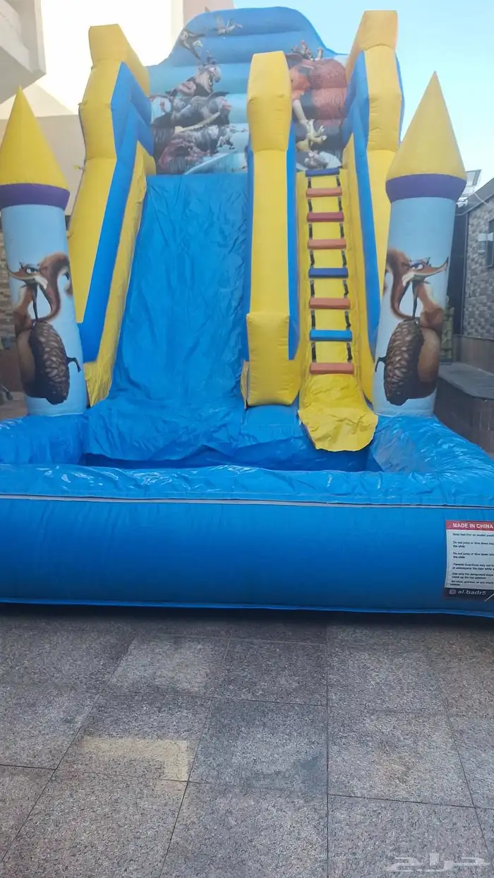 تاجير نطيطات بجدة ومكه زحاليق مائية وجافة ونطيطات والة ايسكر 8