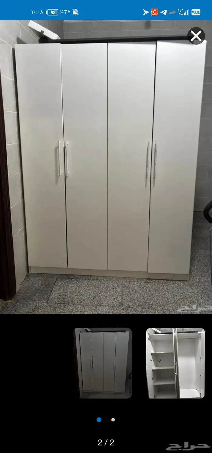 خزانه خشبيه نظيفه للبيع 5