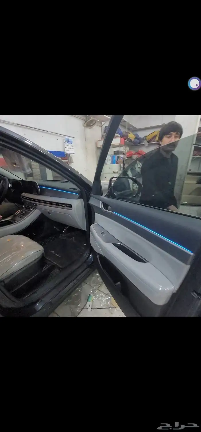 تركيب لد داخلي على باليسيد 0