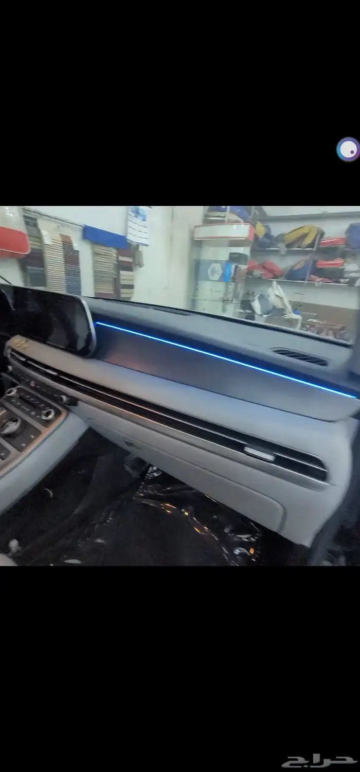 تركيب لد داخلي على باليسيد 1