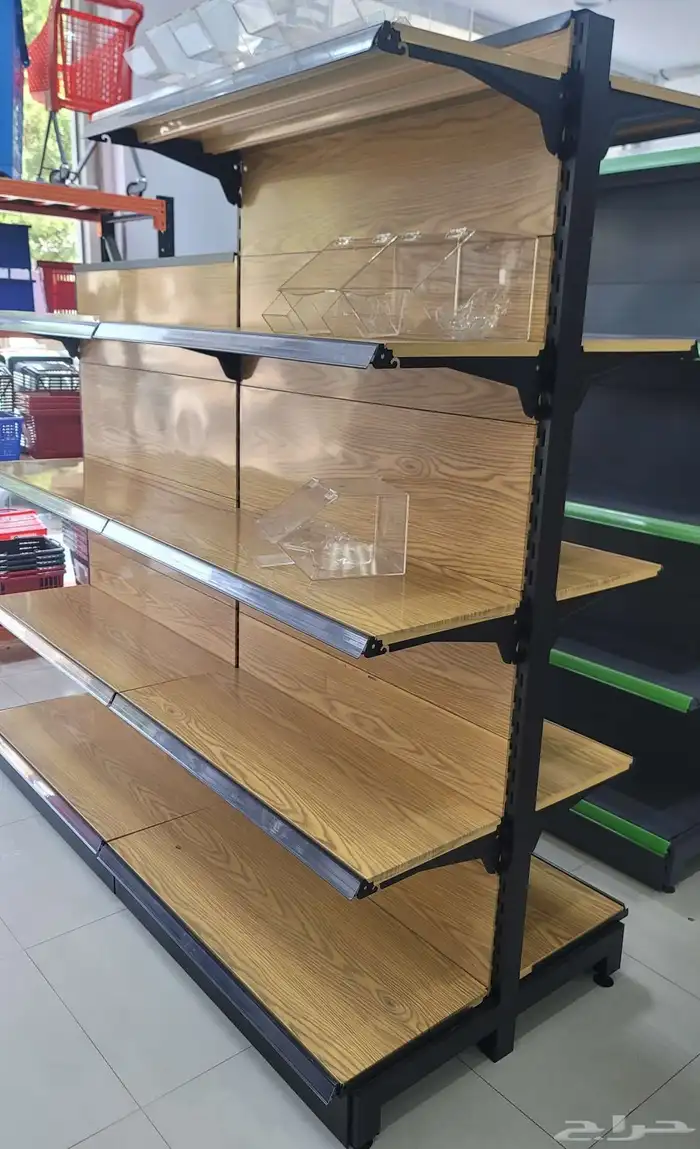 رفوف جديد للسوبر ماركت-مقاسات متعدده 5