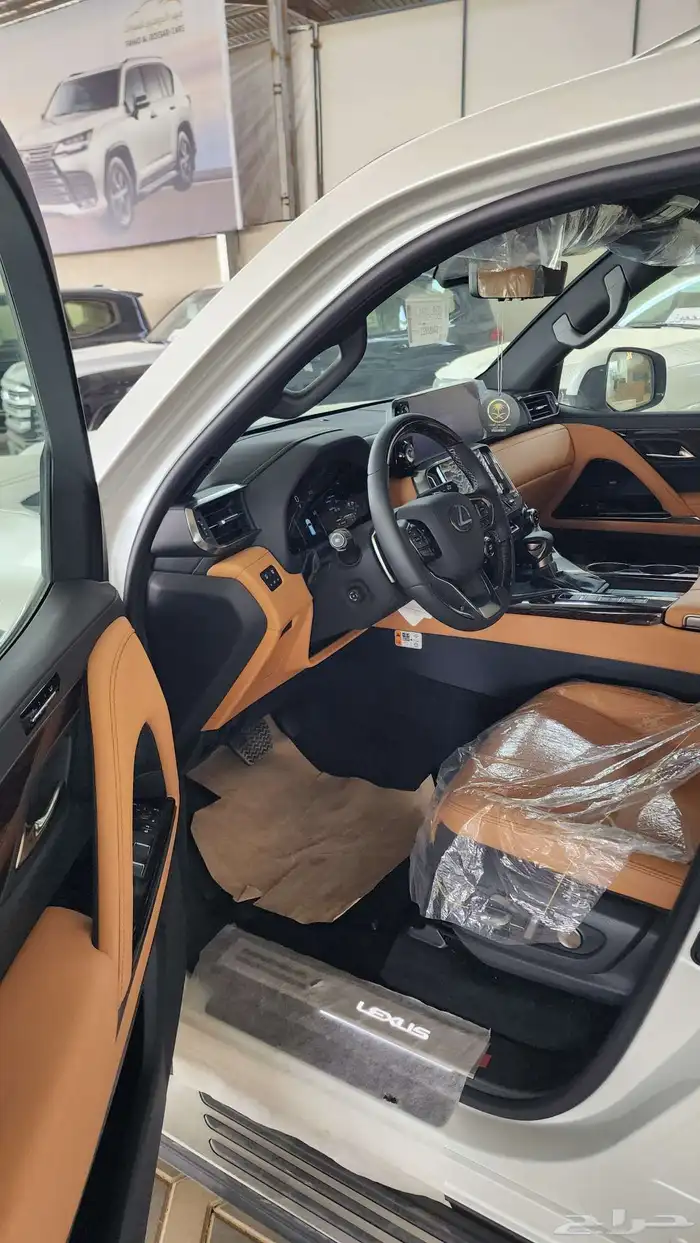 لكزس LX600 BB سعودي ابيض دخليه اسود داخليه جملي ( 2025 ) 13
