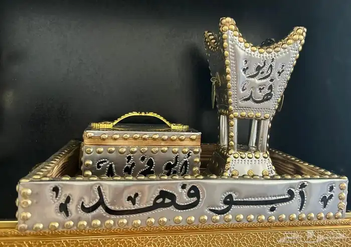 مباخر اثل ناشف مع التوصيل مجاني وكتابة الاسم 8