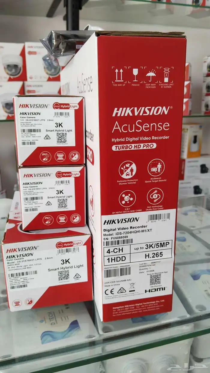 لاول مره عرض خاص كاميرات مراقبه معتمده صوت وصوره 3