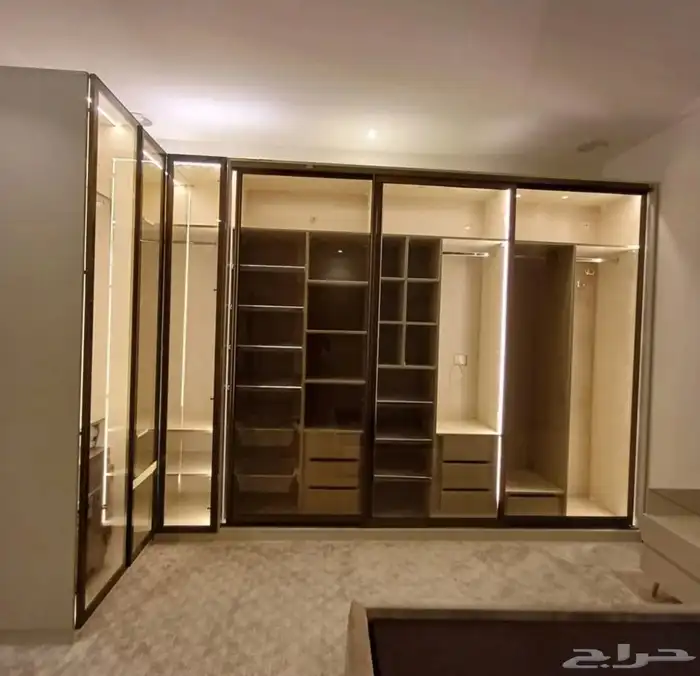 تفصيل غرف ملابس خزائن مبتكره 3
