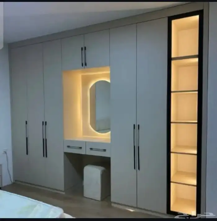 تفصيل غرف ملابس خزائن مبتكره 5