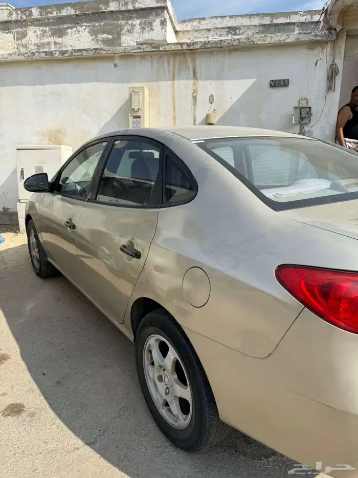 هيونداي ألنتراء موديل 2010 ممشى 500قير عادي على الفحص المكين 5