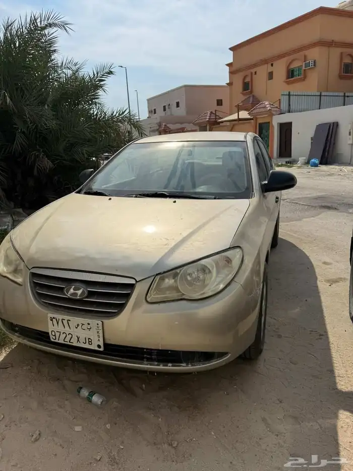 هيونداي ألنتراء موديل 2010 ممشى 500قير عادي على الفحص المكين 2