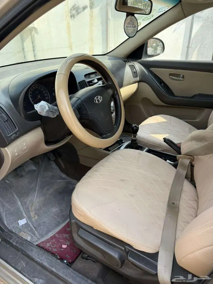 هيونداي ألنتراء موديل 2010 ممشى 500قير عادي على الفحص المكين 1