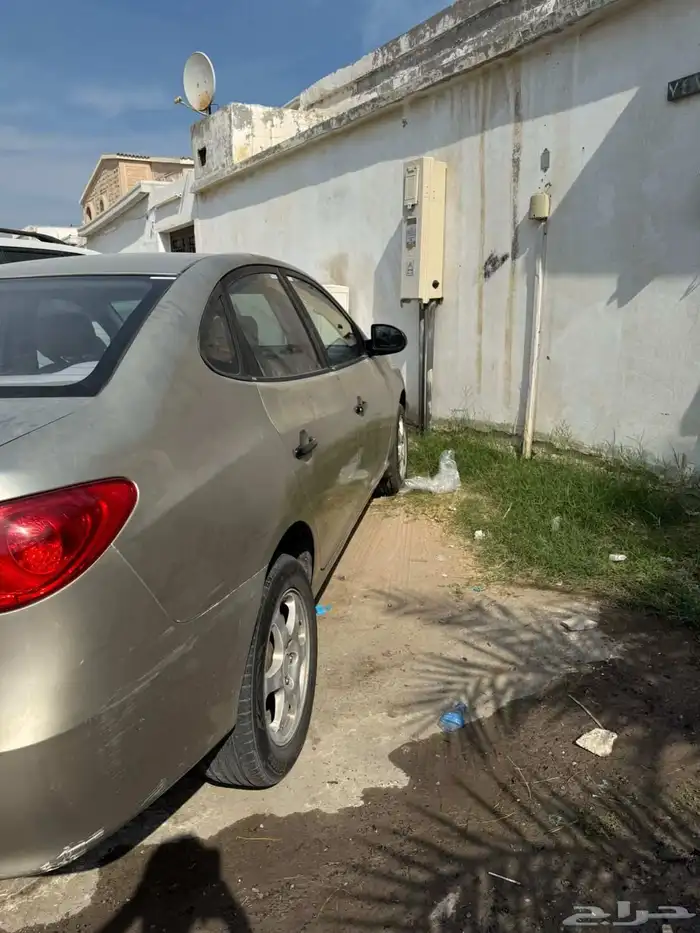 هيونداي ألنتراء موديل 2010 ممشى 500قير عادي على الفحص المكين 6