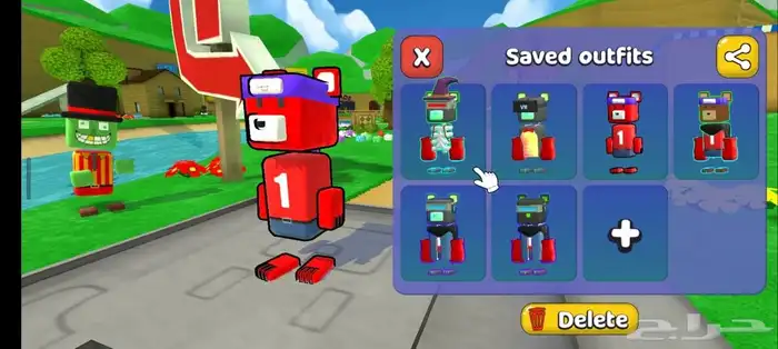 حساب في لعبة سوبر بير 3