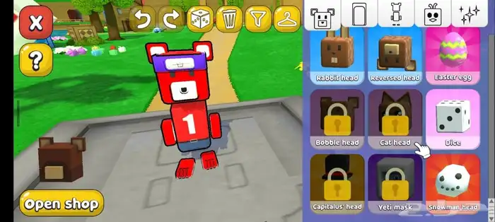 حساب في لعبة سوبر بير 1