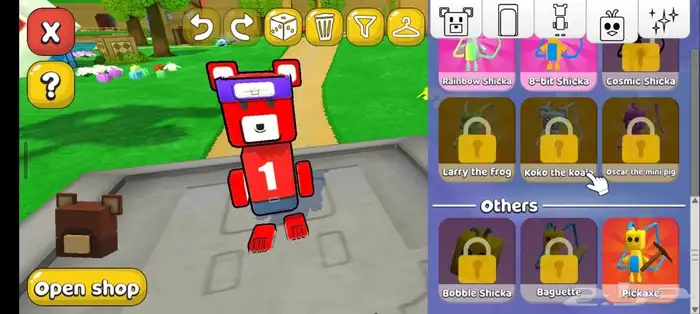 حساب في لعبة سوبر بير 7