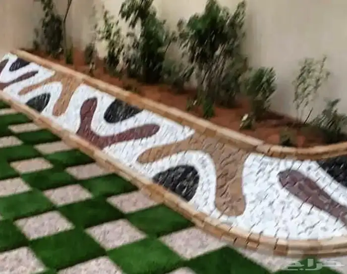 تنسيق حدائق أشجار وزهور 9