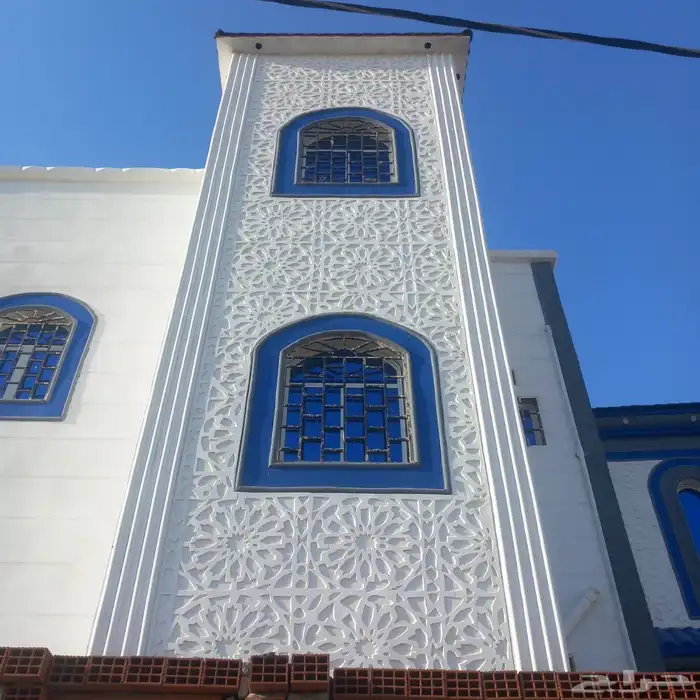 معلم ديكورات خارجيه مع اسمنت ابيض لجميع مناطق المملكة العربي 1