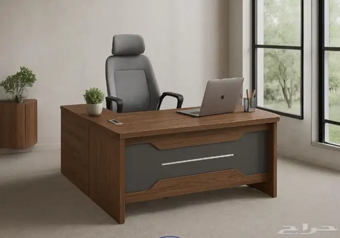 جديد مكتب ادارية و مكتب فخم حق مدير متوفر مع كراسي 0