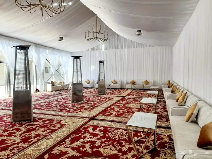 تأجير كراسي طاولات كنب زل دفايات سماعات مداخل طاولات كوكتيل 6