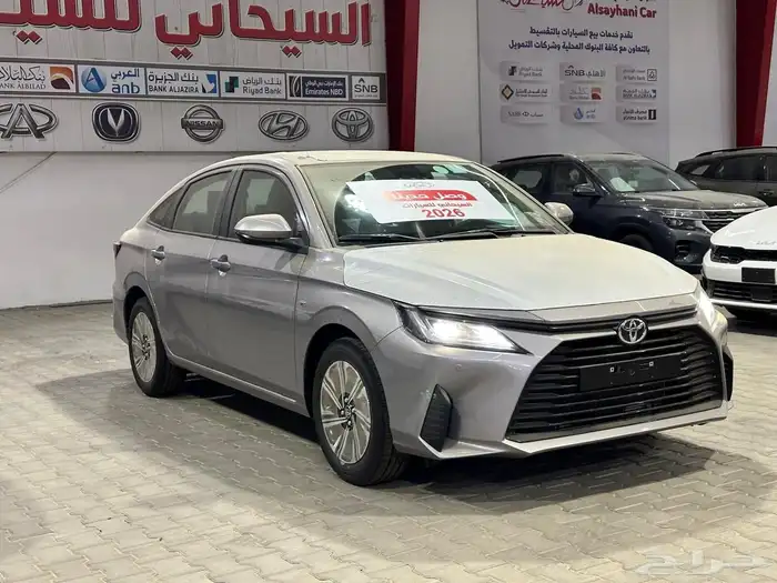 تويوتا يارس واي بلس نص فل 1.3 موديل 2026 تقسيط وكاش 1