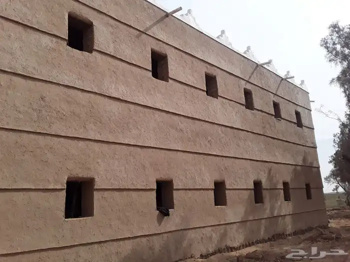 بناء وترميم بيوت الطين والحجر والاسقف اثل وجريد لياسه طينيه 7
