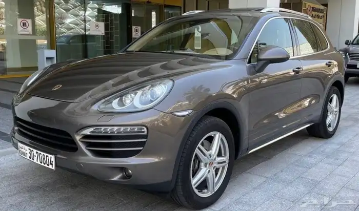 جنوط بورش كيان 2016 GT مع كفرات نظيفه 2