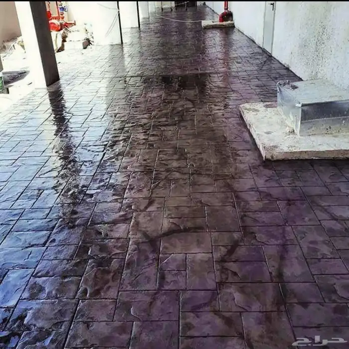 الخرسانة المطبوعة الملانه صبة مروحة صبة ميزانية ايبوكسيى 3