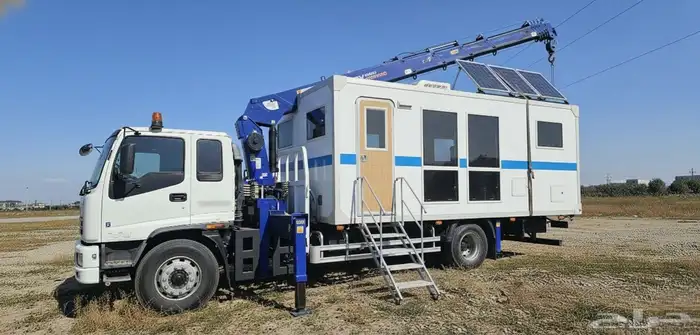 كرين 8طن سطحه حموله 8 طن رفع 24 متر 5