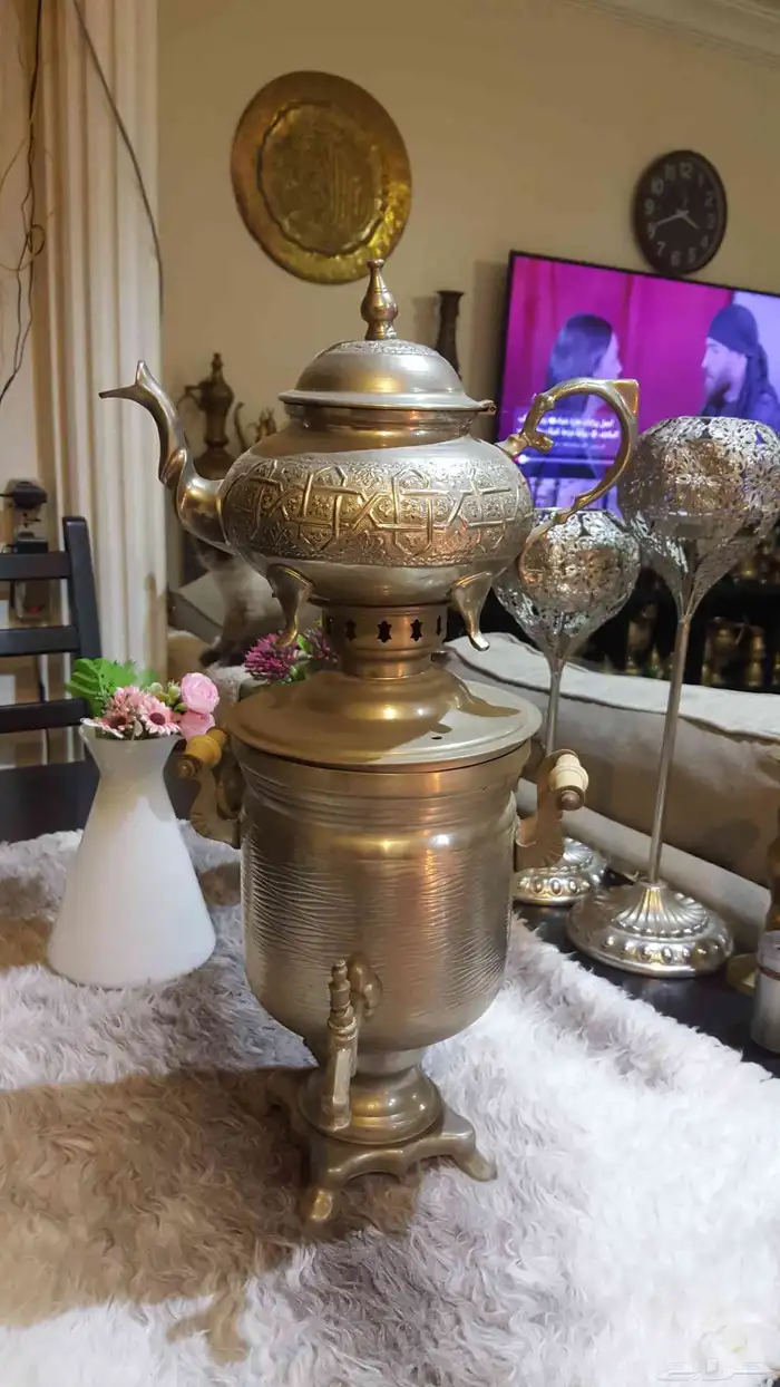 نحاسيات دلل لوحة مباخر فازات اسعار للك قطعه سعر 4