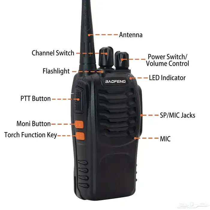 اجهزه لاسلكي وكي توكي بوفينق تي واي تي ايكوم موتريلا برافو 2