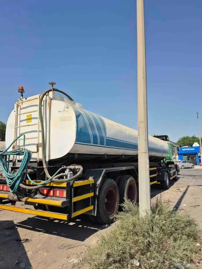 صهريج ماء للإيجار 32 الف لتر Water Tanker 32000 Ltr for Rent 2