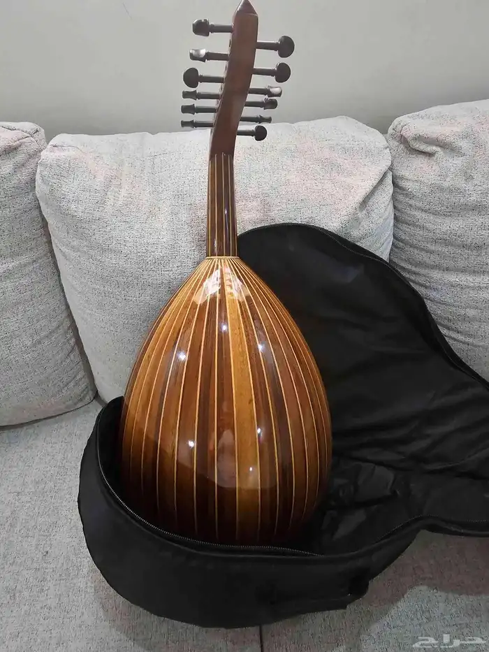 عود احترافي مقاسات عراقي. القصعة جوز شامي و الوش سيدار تركي 5